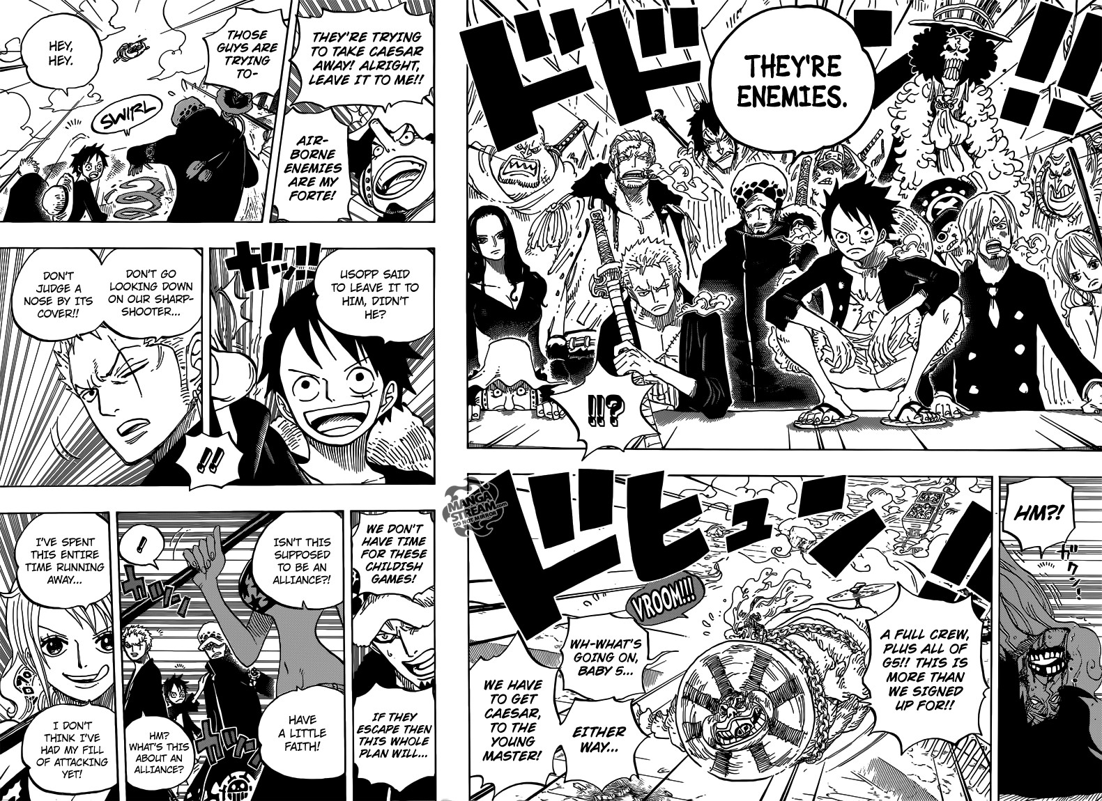 One Piece Chapter 695 11